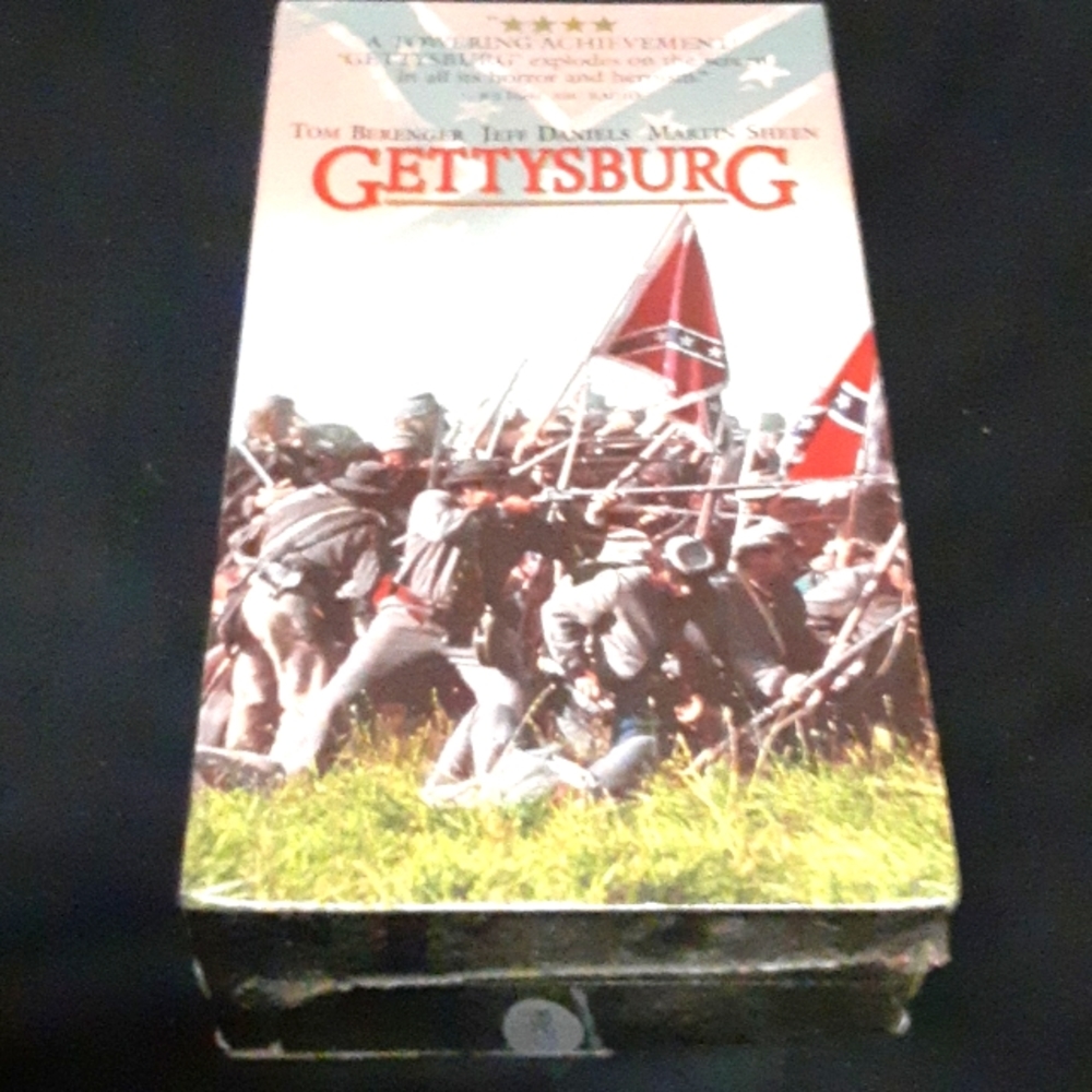 Factory Sealed Gettysburg VHS 2 Tape Movie